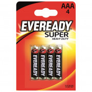 Батерия Energizer Eveready super AAA/4pack черен