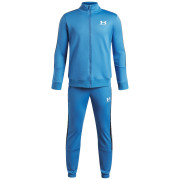 Спортен екип Under Armour UA B Icon Knit Tracksuit Aegean Blue син Aegean Blue / / White