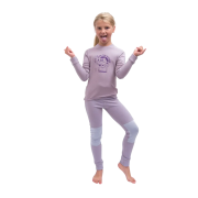 Детска функционална тениска Sensor Merino DF Planet Mystic Violet