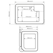 Kомпресорен хладилник Yolco BCX40