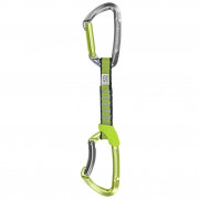 Примка с карабинери Climbing Technology Lime NY 12cm Green/Grey зелен/сив Green/Gray
