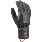 Ски ръкавици Leki Montera Prime черен/кафяв black-dark brown