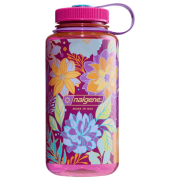 Бутилка Nalgene Wide Mouth Psychedelic Botanical 1000 ml розов Magenta/Botanical Florals