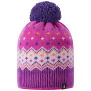 Детска шапка Reima Pohjoinen Plum Purple лилав Plum Purple