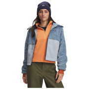 Дамски суитшърт Under Armour W Basecamp Fleece FZ син