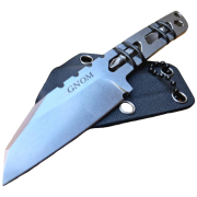 Многофункционален нож Dachs Knives Gnom сребърен Stonewash