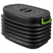 Сгъваема кутия с капак Yolco CP37 черен/зелен