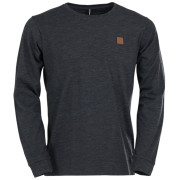 Функционална мъжка тениска Fundango Justin Longsleeve T-shirt черен black heather
