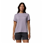 Дамска тениска Columbia Parsons Point™ SS Logo Tee лилав Lavender Pearl Heather