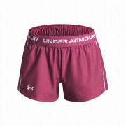 Детски къси панталони Under Armour G Tech Play Up Short-RED тъмно лилав/розов Red