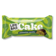 Бар Lifefood Кейк с шамфъстък и ванилия био (35 г)