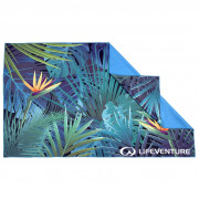 Бързосъхнеща кърпа LifeVenture Printed SoftFibre Trek Towel син/зелен Tropical
