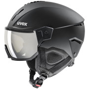 Скиорска каска Uvex Instinct Visor черен black mat