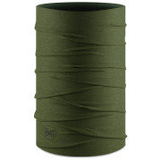 Многофункционален шал Buff Coolnet UV+ тъмно зелен Solid Military