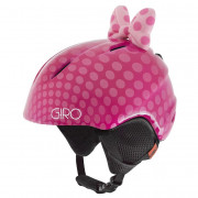 Детска ски каска Giro Launch Plus розов Pink Bow Polka Dots