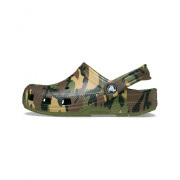 Детски чехли Crocs Classic Camouflage Clog Army Green/Multi