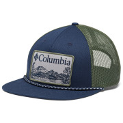 Шапка с козирка Columbia Flat Brim Snap Back син/зелен