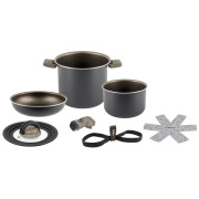 Комплект тенджери Brunner Torralta Spacemaster Ø 18 cm сив/черен