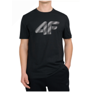 Мъжка тениска 4F Tshirt M3579 черен Deep Black