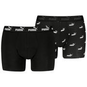 Мъжки боксерки Puma Elements Logo Print Boxers 2P