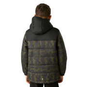 Детско зимно яке Regatta Lofthouse Black/Distress Camo