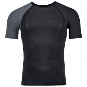 Функционална мъжка тениска  Ortovox 120 Comp Light Short Sleeve M черен BlackRaven