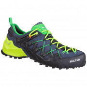 Мъжки обувки Salewa MS Wildfire Edge зелен/черен OmbreBlue/FluoYellow