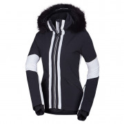 Дамско яке за ски Northfinder Zella черен/бял