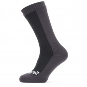 Водоустойчиви чорапи SealSkinz Starston черен/сив