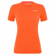 Дамска функционална тениска Salewa Pedroc Amr W Seamless T-Shirt оранжев
