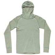 Дамска функционална блуза Devold Kvitegga Merino 230 Hoodie Wmn светло зелен RAW WHITE