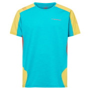 Мъжка тениска La Sportiva Compass T-Shirt M светло син Tropic Blue/Bamboo