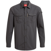 Мъжка риза Craghoppers NosiLife Adventure Long Sleeved Shirt III черен Black Pepper