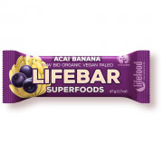 Бар Lifefood Plus Acai Бананов RAW BIO 47