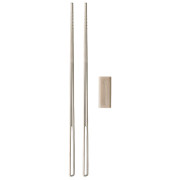 Прибор Sea to Summit Detour Stainless Steel Chopsticks сребърен Stainless Steel Grey