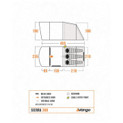 Семейна палатка Vango Sierra 300