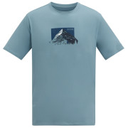 Мъжка тениска Regatta Fingal Stretch светло син Dusky Blue