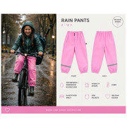 Детски непромокаем панталон DucKsday Rainpants Pink/em
