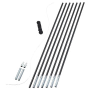 Резервни части Easy Camp Pole DIY Set 8,5 mm черен Black