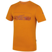 Мъжка тениска Zulu Bambus Alpine 210 Short оранжев curry