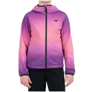 Детско софтшел яке 4F Softshell Jacket F603 Multicolour 3 Allover розов Multicolour 3 Allover