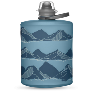 Сгъваема бутилка Hydrapak Stow Mountain 500ml син Tahoe Blue