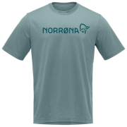 Мъжка тениска Norrona 29 cotton Norrøna viking T-shirt светло син Trooper