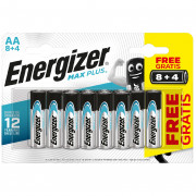 Батерия Energizer Max Plus AA/12 8+4 сребърен