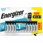 Батерия Energizer Max Plus AAA/12 8+4
