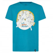 Мъжка тениска La Sportiva Pizza T-Shirt M син