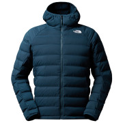 Мъжко яке The North Face M Abseil Stretch Down Hoodie син Deep Cypress