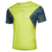 Мъжка тениска La Sportiva Pacer T-Shirt M жълт Lime Punch/Storm Blue