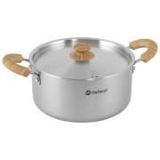 Тенджера Outwell Feast Ceramic Pot 3 L сребърен Black & Grey