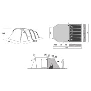 Семейна палатка Easy Camp Hamra 5